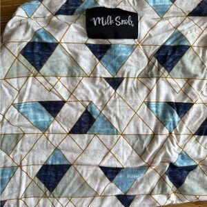 Geometric Milk Snob nursing cover